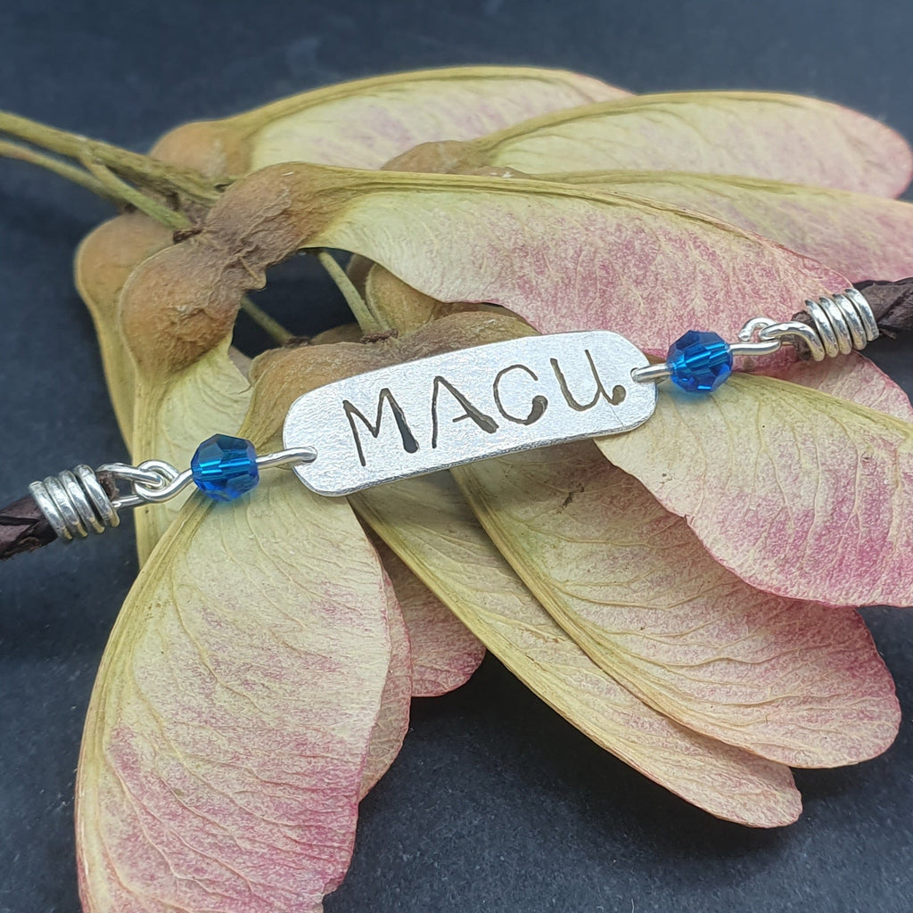 Pulsera Personalizada con Nombre Calado