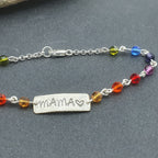 Pulsera Personalizada Arcoíris